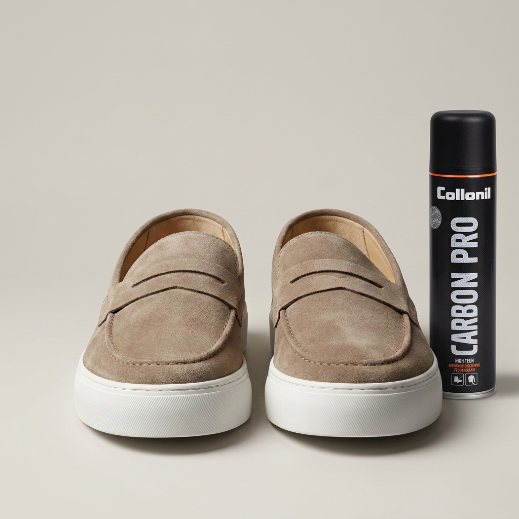 Mavrun Pflege-Set – Loafer Braun + Spray